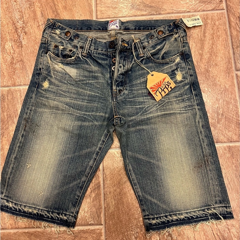 Vintage Prps Sz 27 LolaBell Bermuda Jean Mens Shorts NEW Jorts
